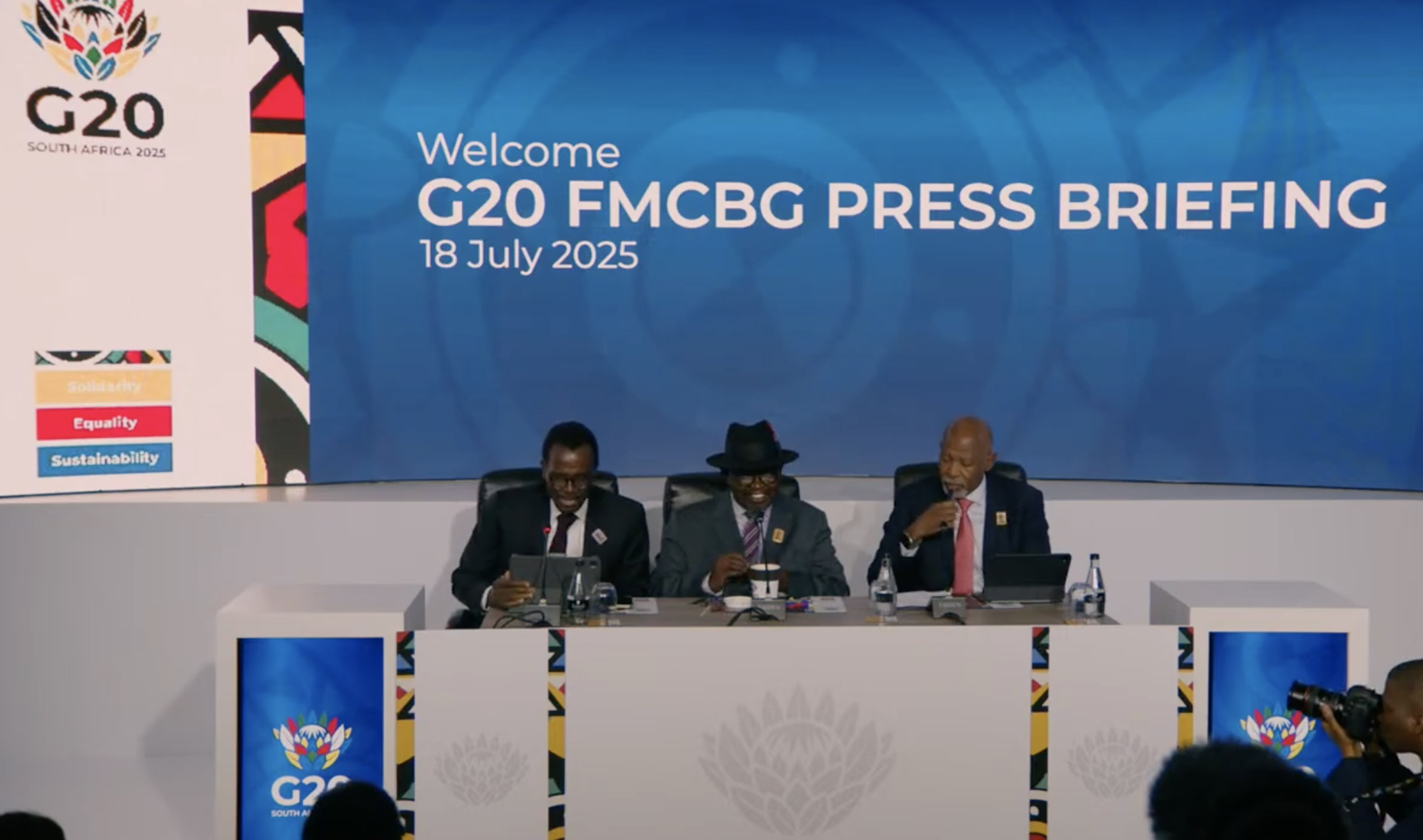 Closing Press Briefing of the 3rd Finance Ministers and Central Bank Governors Meeting