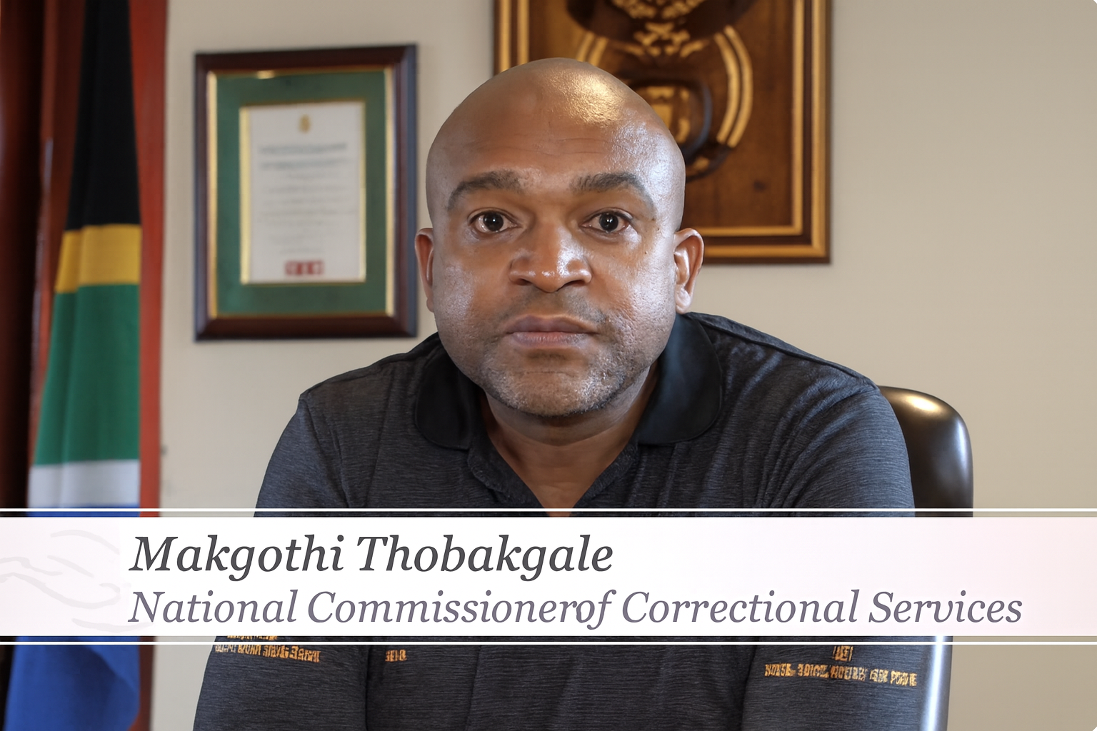 Correctional Services Commissioner briefs media of festive season operations