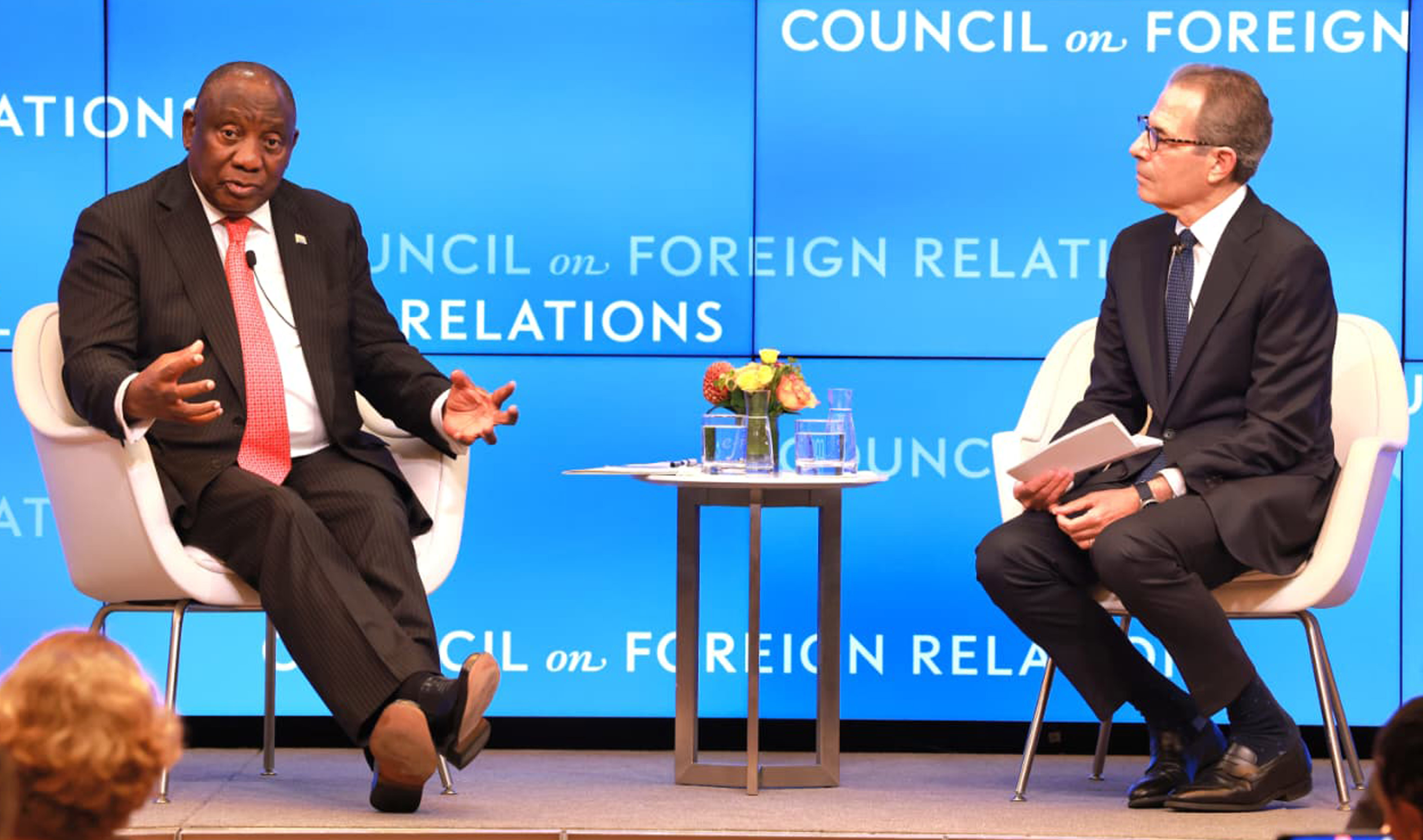 Council of Foreign Relations Meeting with President Ramaphosa