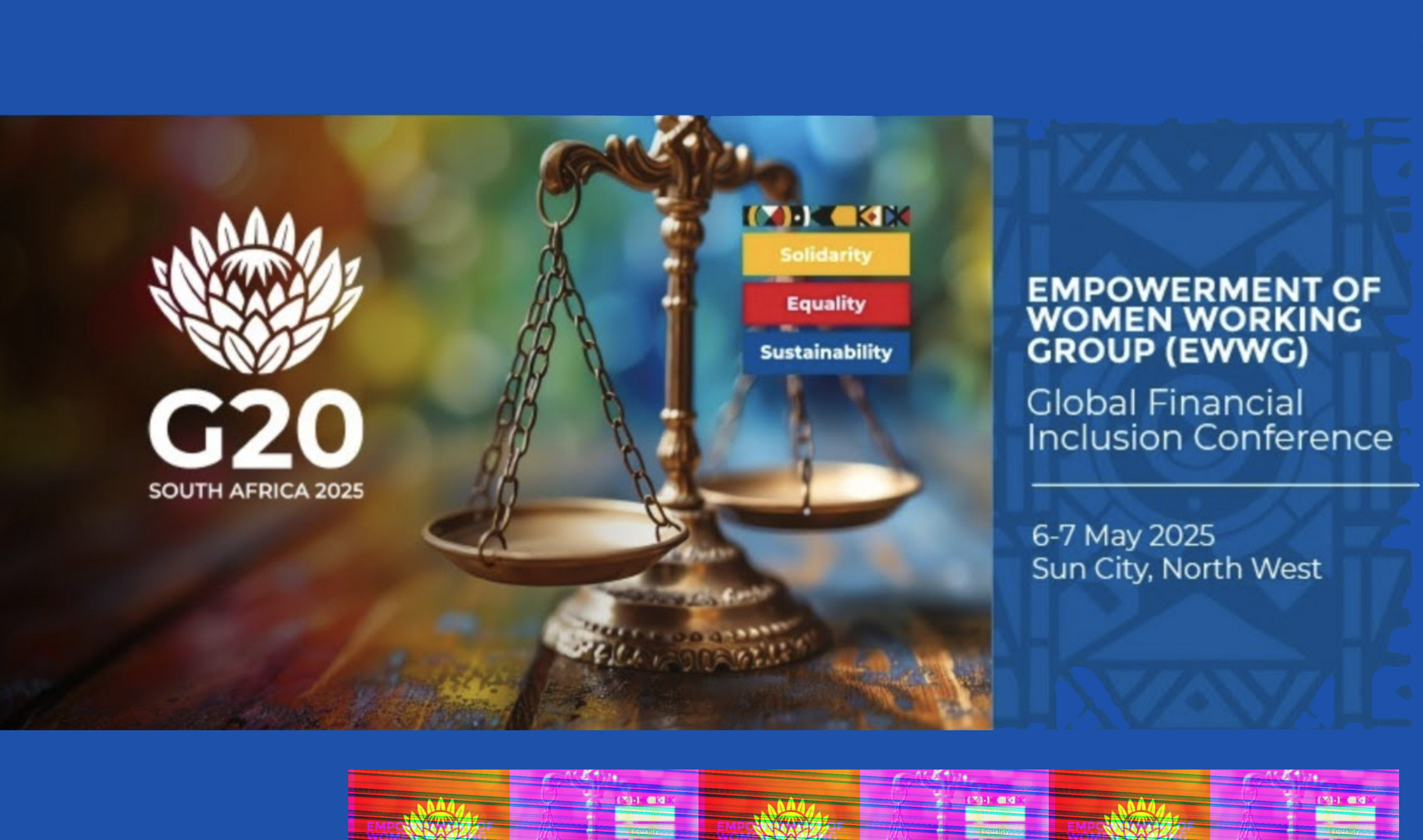 DAY TWO- G20 SA 2025 Conference on Financial Inclusion & Women Empowerment