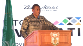 Deputy President Paul Mashatile delivers a Valedictory Address at The 2nd Annual Cape Town Conversation