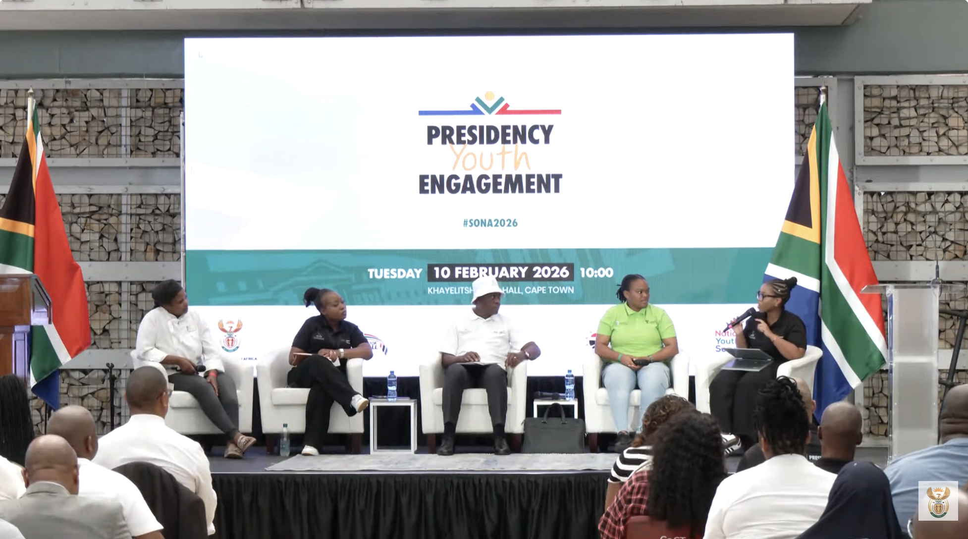 DP Paul Mashatile engages in a youth roundtable ahead of the 2026 State of the Nation Address