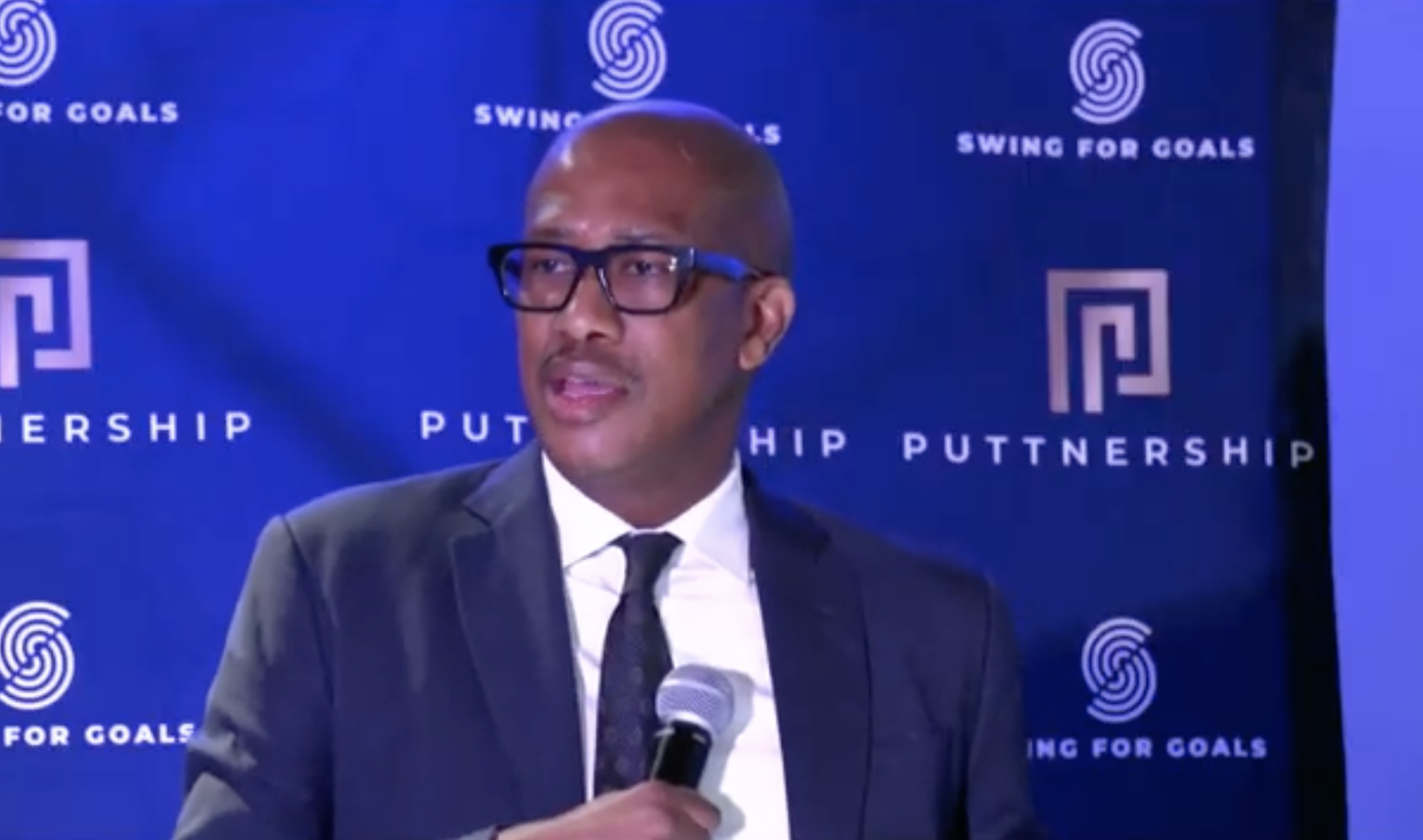 Deputy Minister Kenny Morolong addresses the Goals Forum 2025