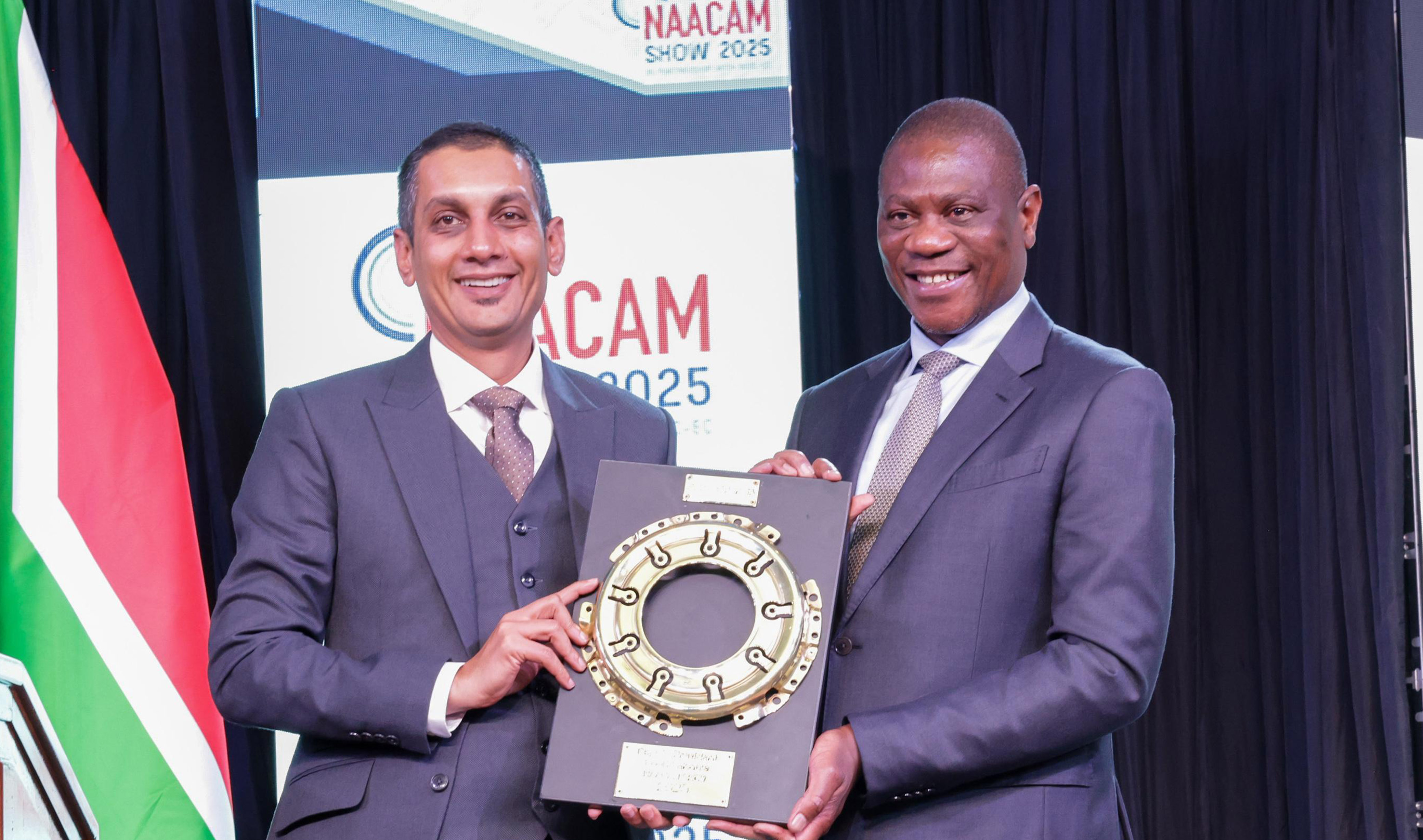 Deputy President, Paul Mashatile delivers the Keynote Address at the NAACAM SHOW 2025