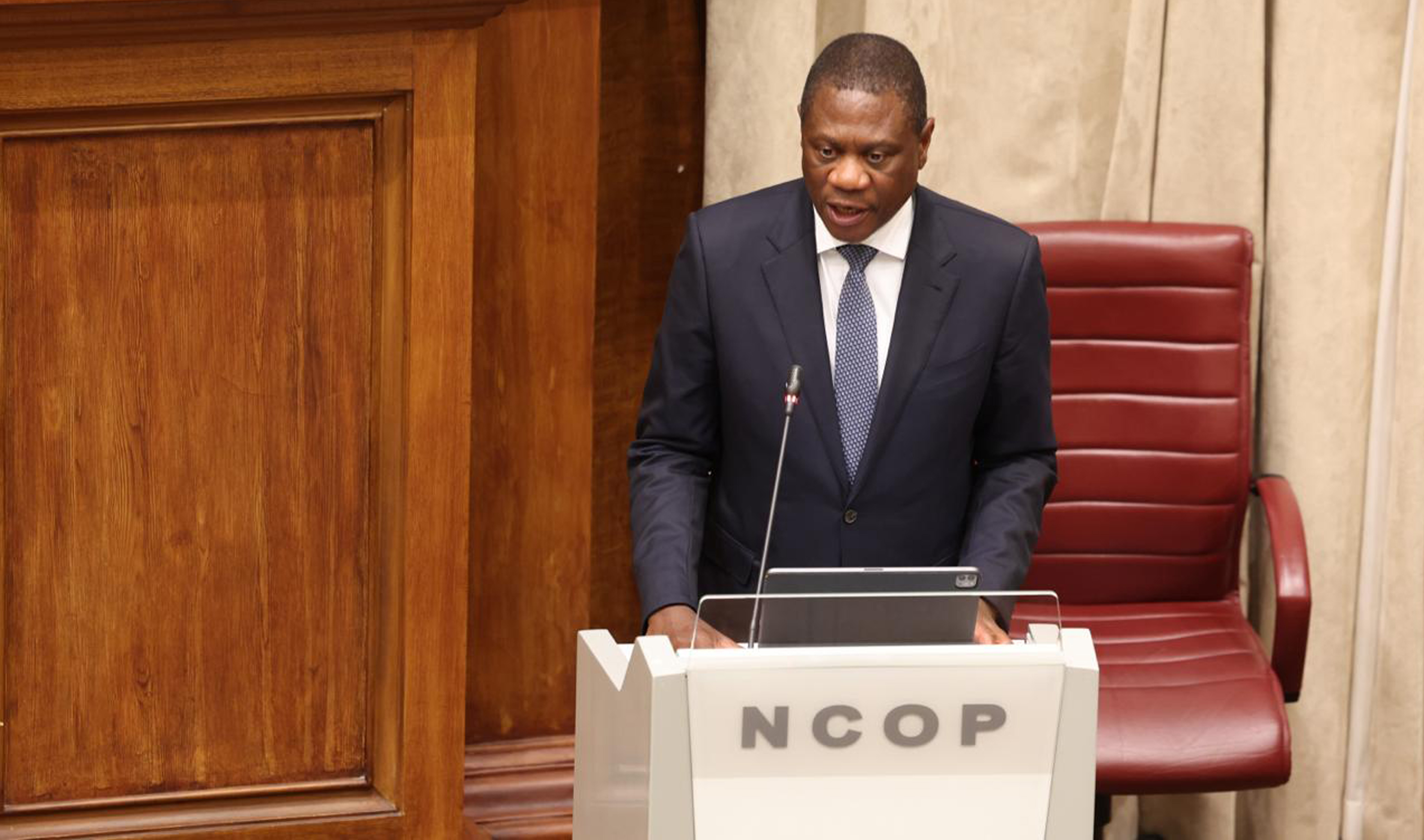Deputy President Paul Mashatile addressing the National Council of Provinces