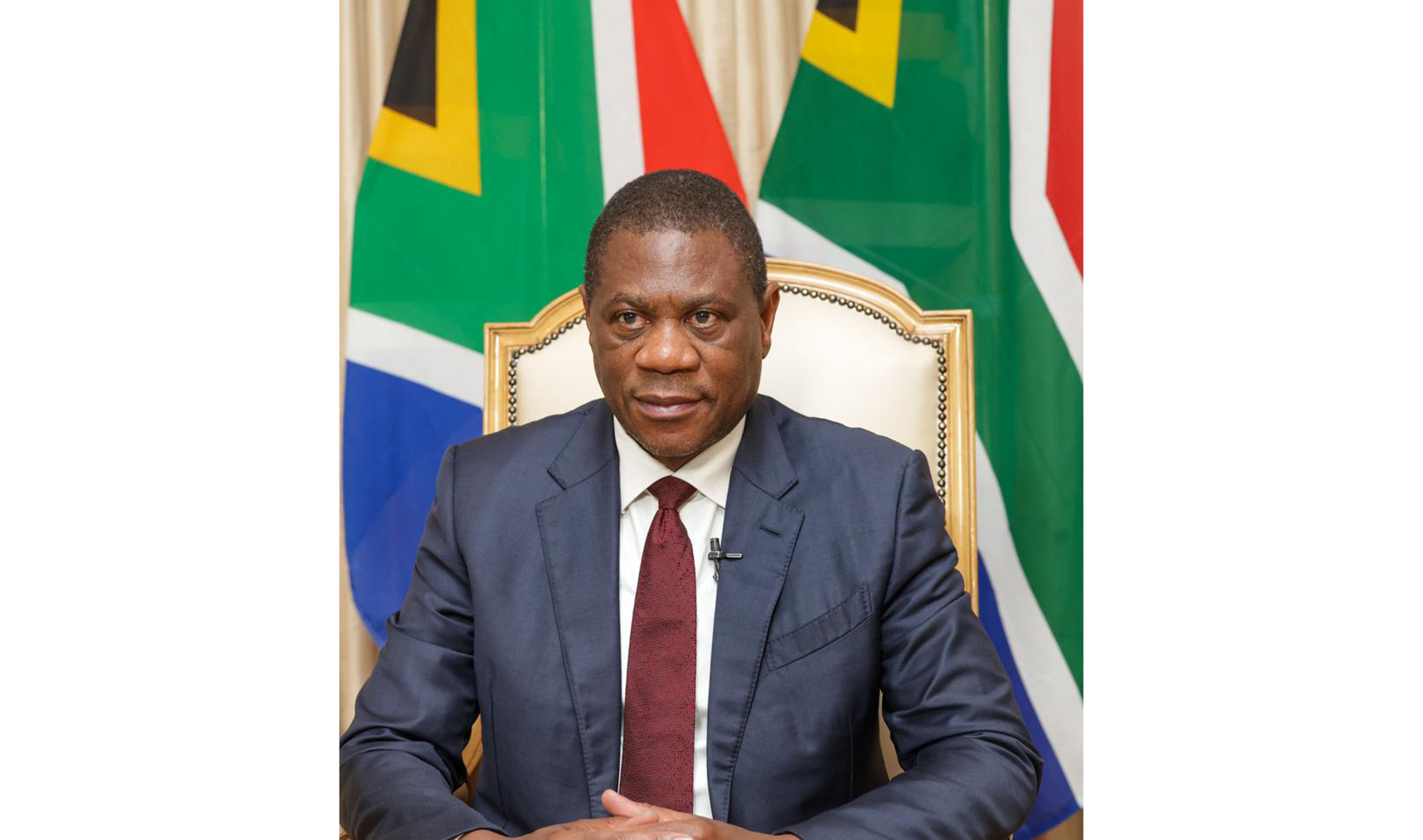 Deputy President Paul Mashatile virtually delivers a keynote address at the National Economic Development Labour Council’s 30th Annual Summit