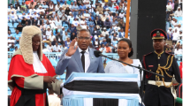 Inauguration Ceremony of Duma Gideon Boko, the 6th President of Botswana