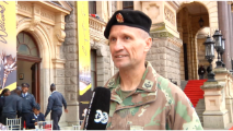 Lieutenant colonel Strugnell of the role of the Army band on OPA