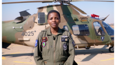 Lt Zanele Vayeke - Helicopter Pilot
