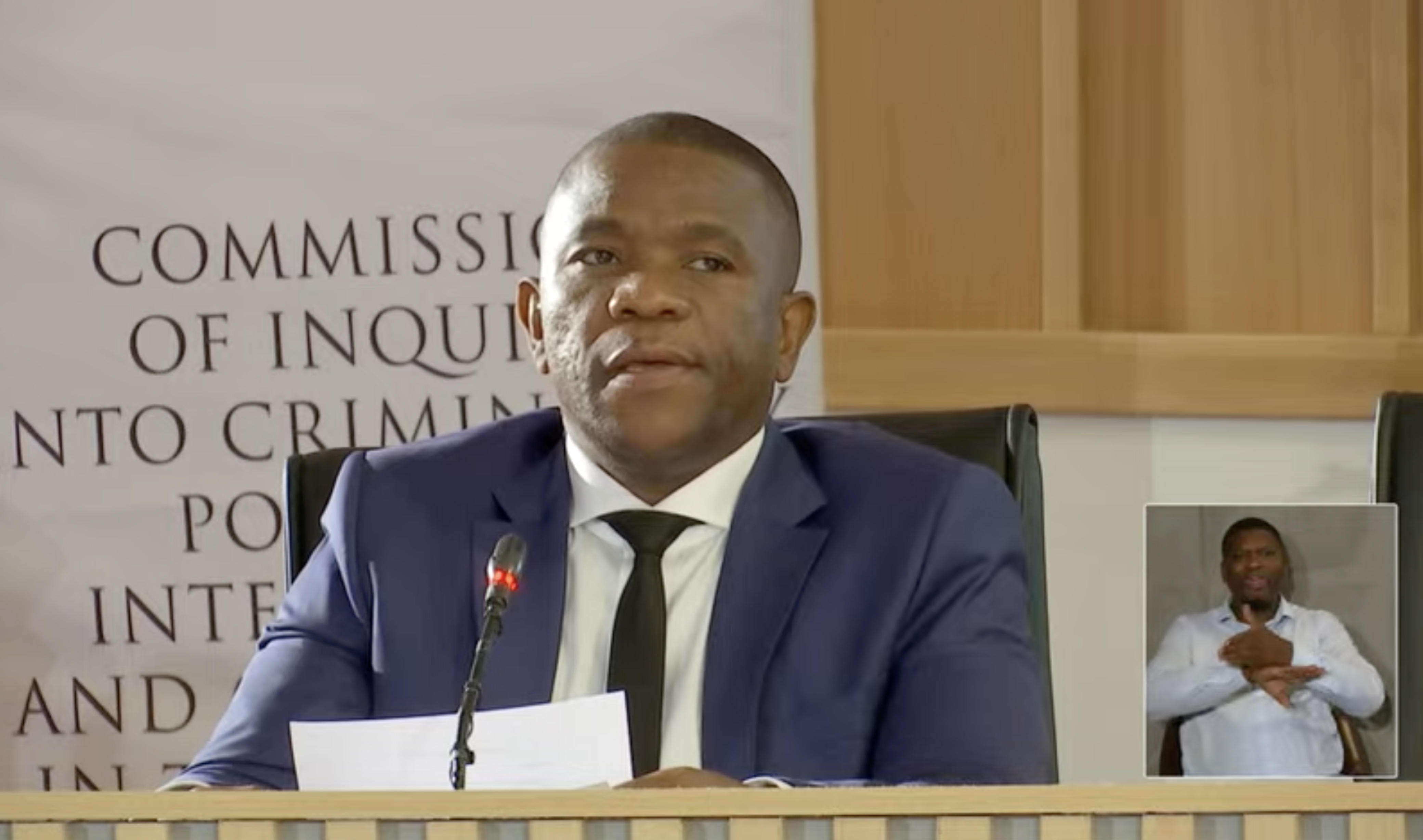 Madlanga Commission of Inquiry (SIGN LANGUAGE) 18 September 2025