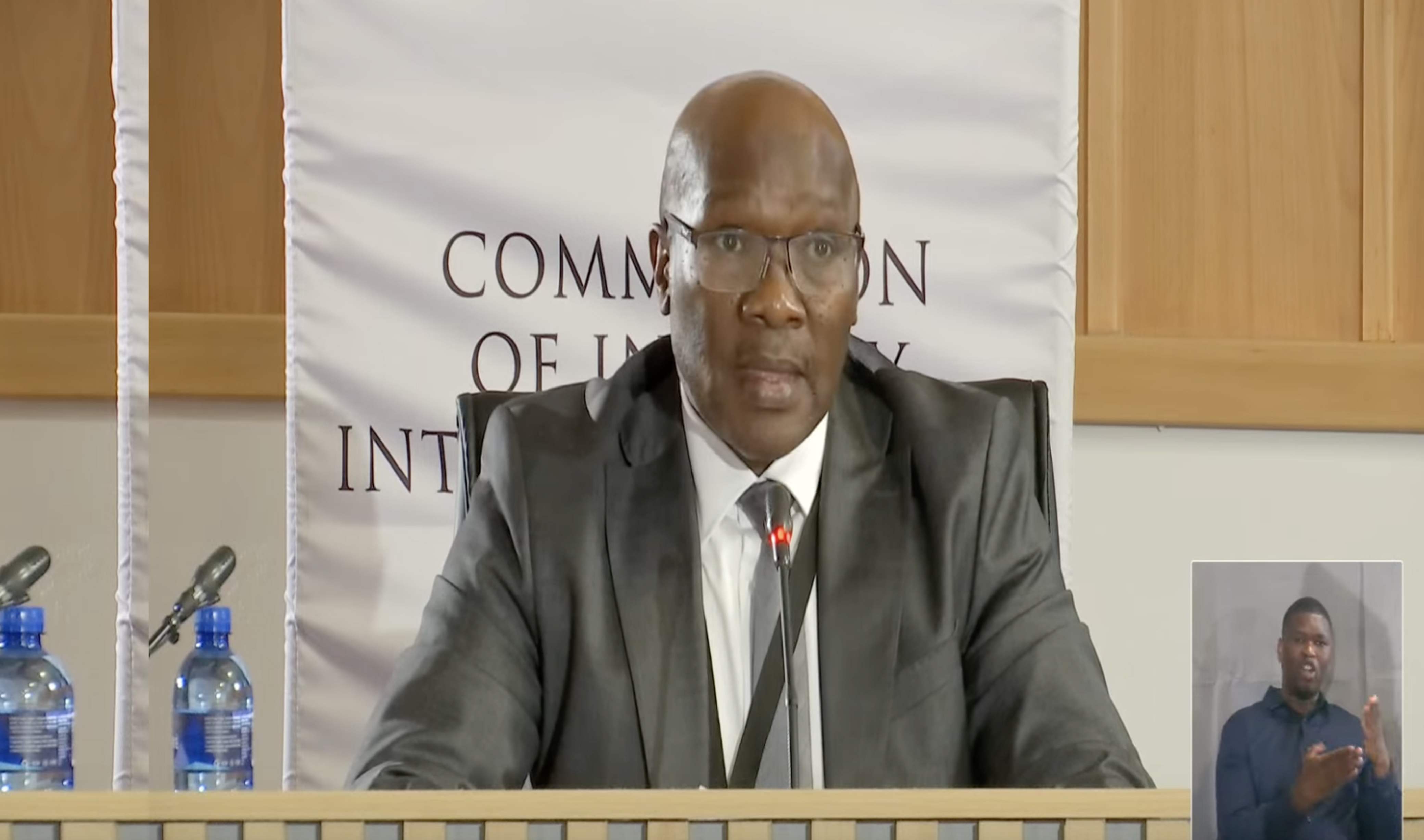 Madlanga Commission of Inquiry (SIGN LANGUAGE) 29 September 2025