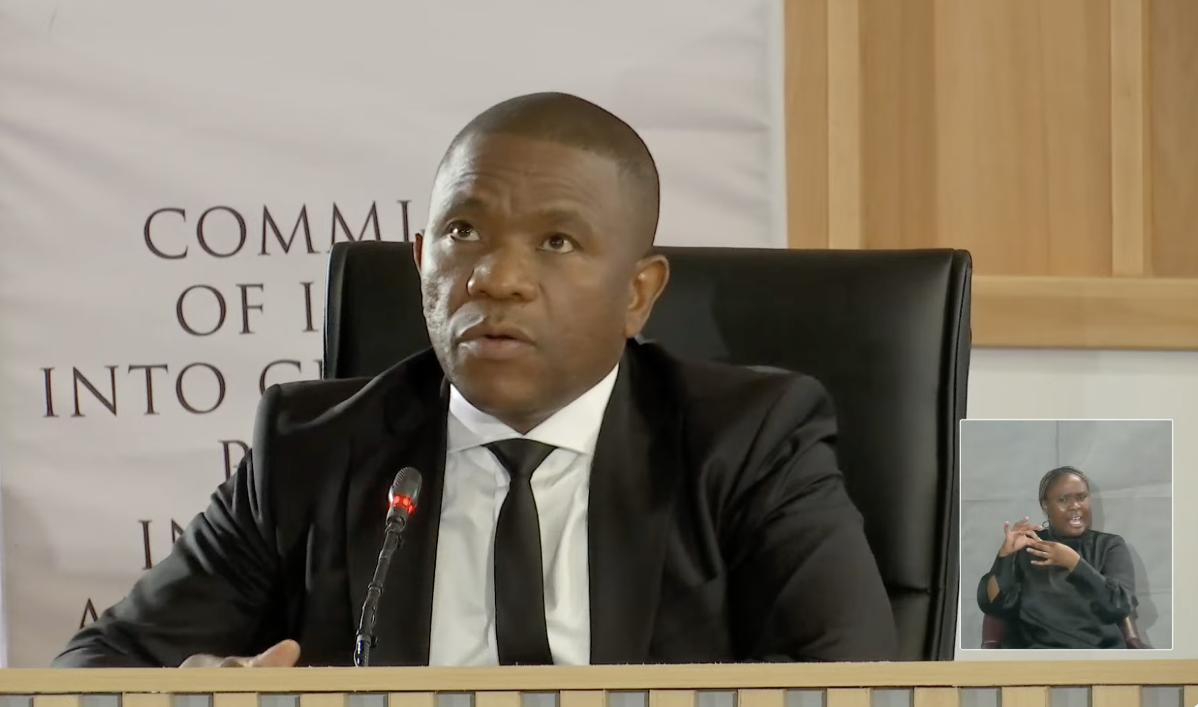 Madlanga Commission of Inquiry (SIGN LANGUAGE) 19 September 2025