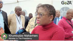 Minister Khumbudzo Ntshavheni on the progress of the Presidential Imbizo in KZN
