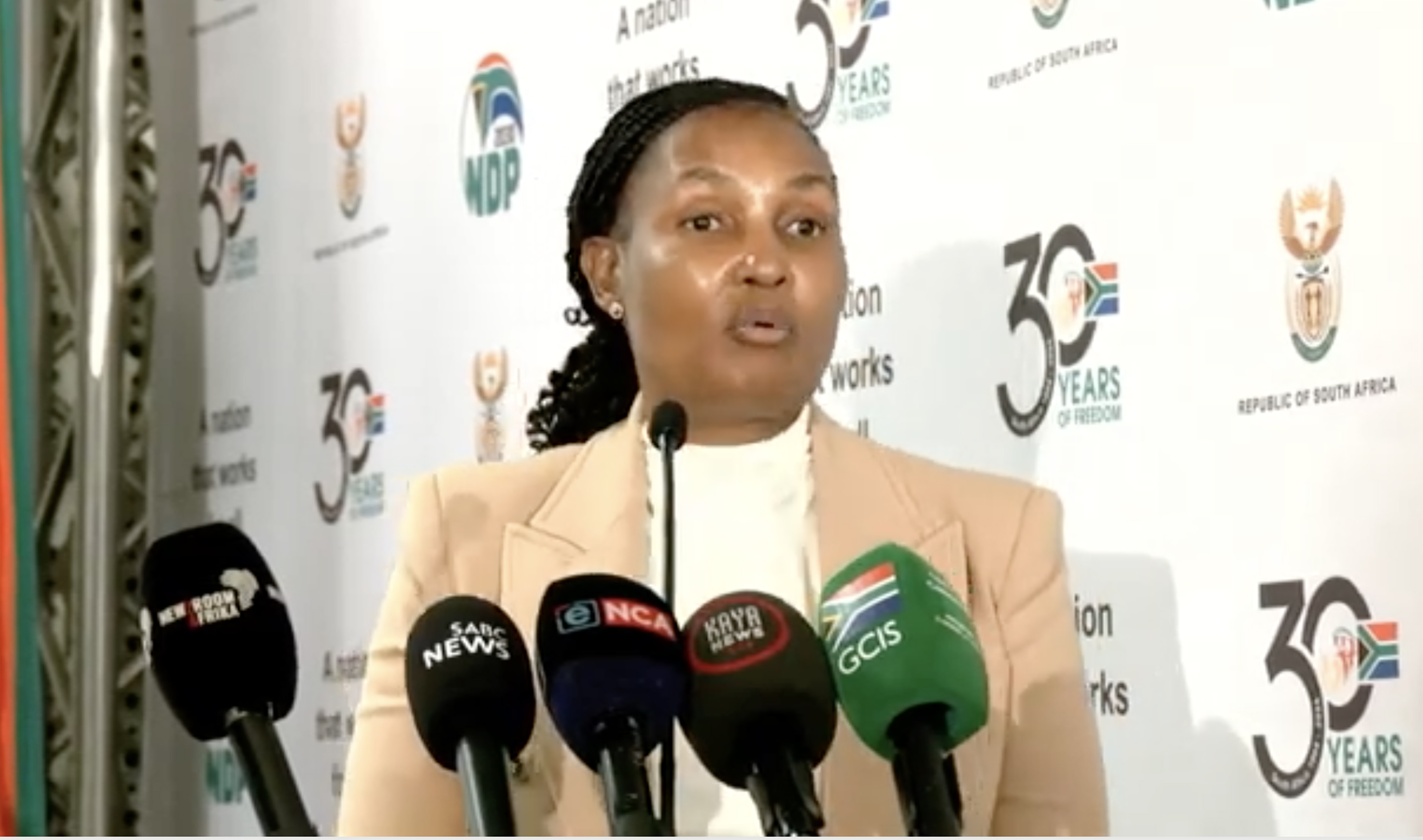 Minister Simelane briefs media on the NHBRC'S investigation report into George building collapse