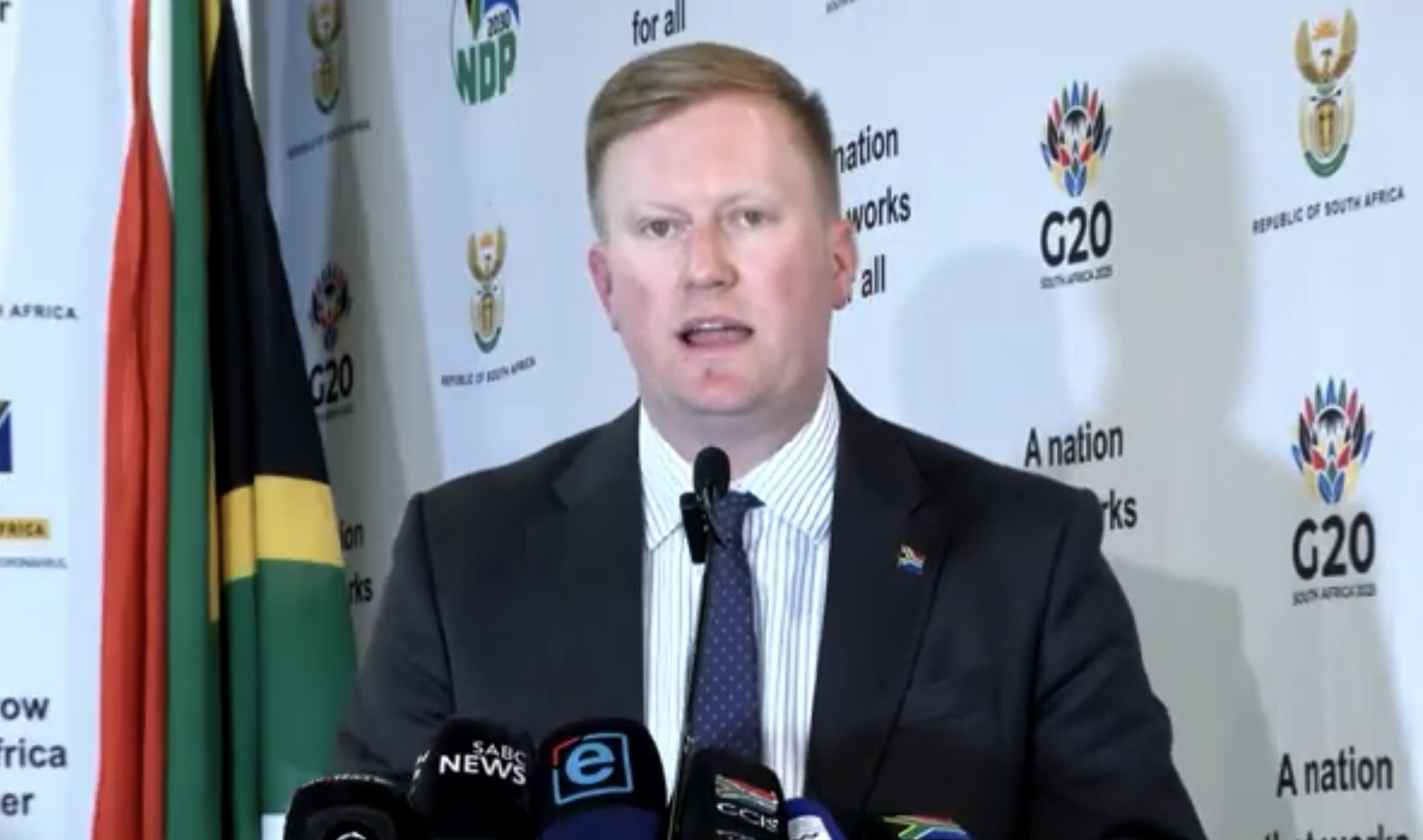 Minister of Public Works and Infrastructure, Dean Macpherson releases the IDT Report