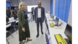Open Air School students on the 30 Years of freedom Bus Tour in KZN