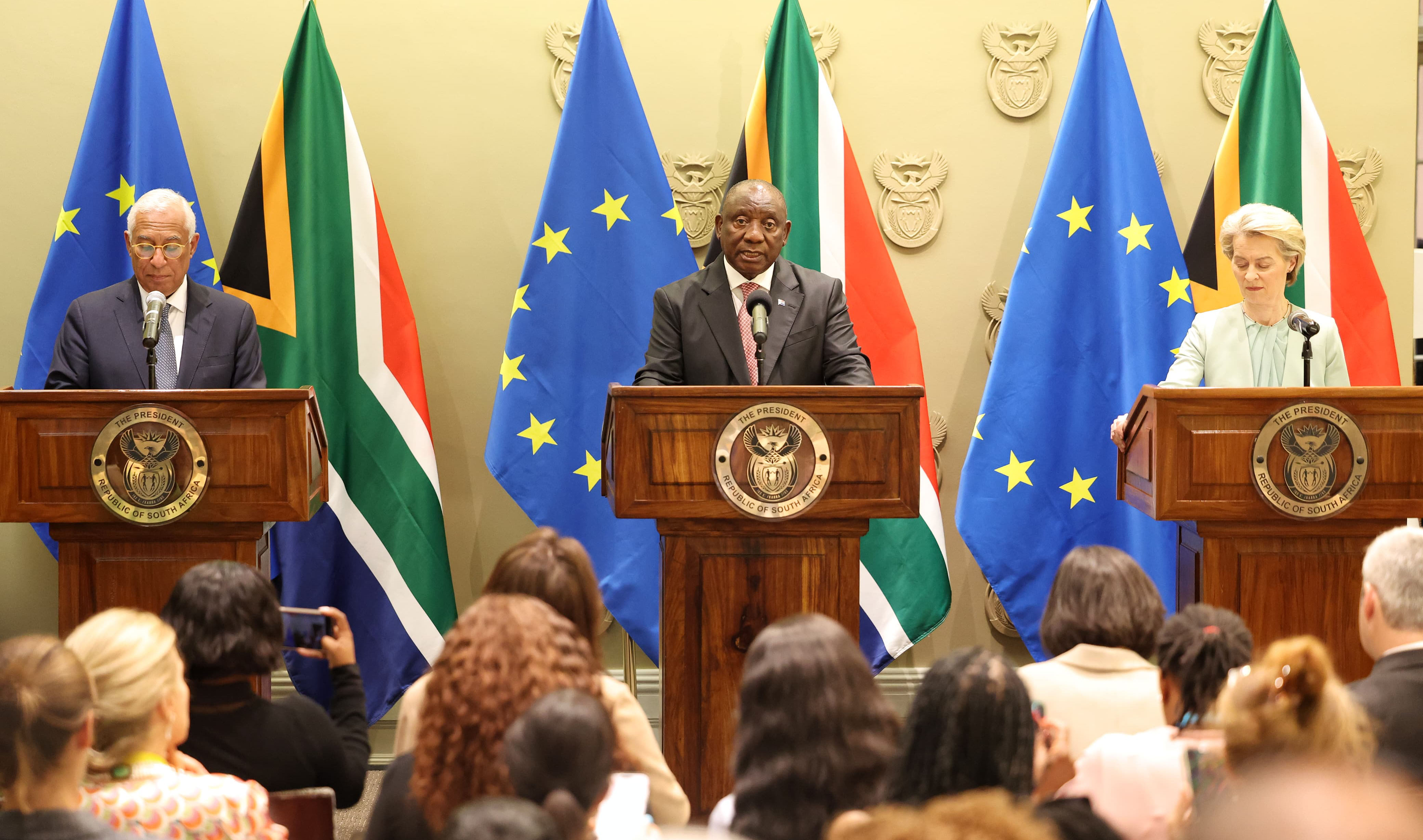 President Ramaphosa Co-Chairs the 8th SA-EU Summit