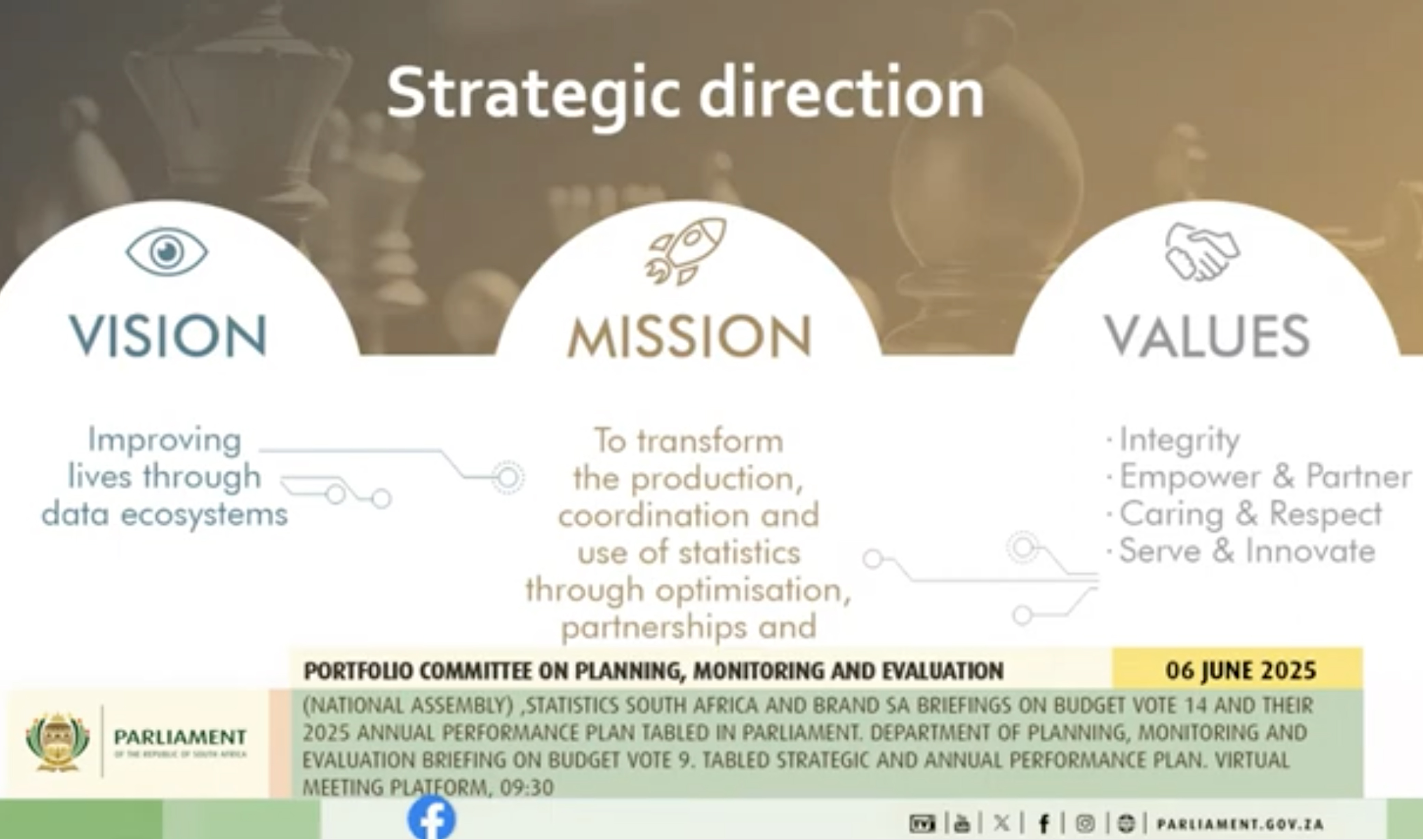 Portfolio Committee on Planning, Monitoring and Evaluation