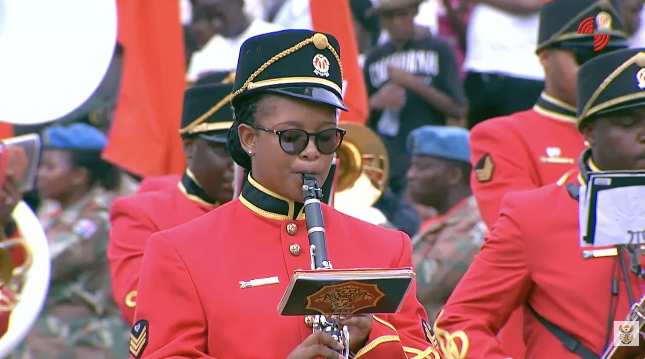 President Cyril Ramaphosa addresses the Armed Forces Day Commemoration in Thohoyandou