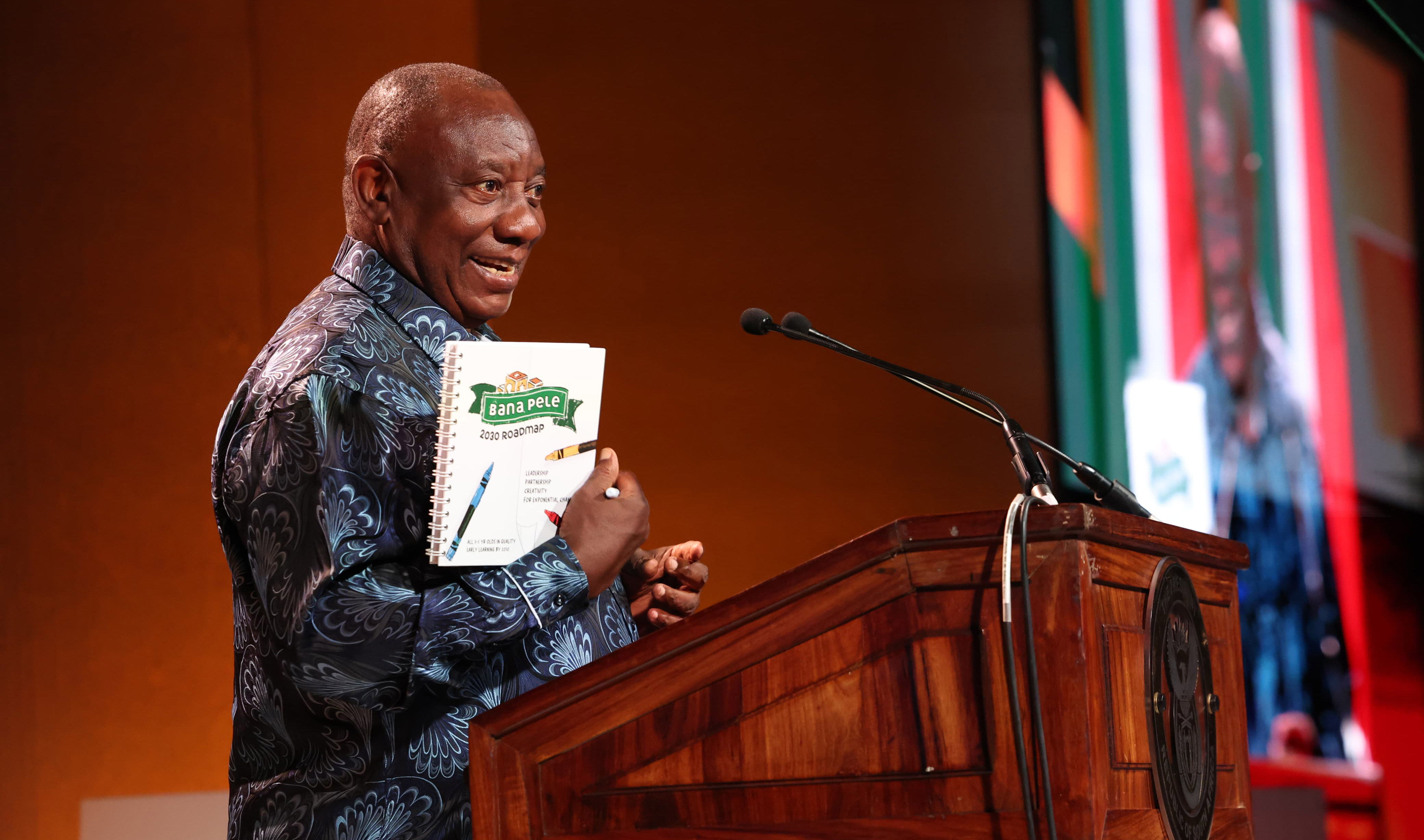 President Cyril Ramaphosa officially opens the Bana Pele Early Childhood Development (ECD) Summit