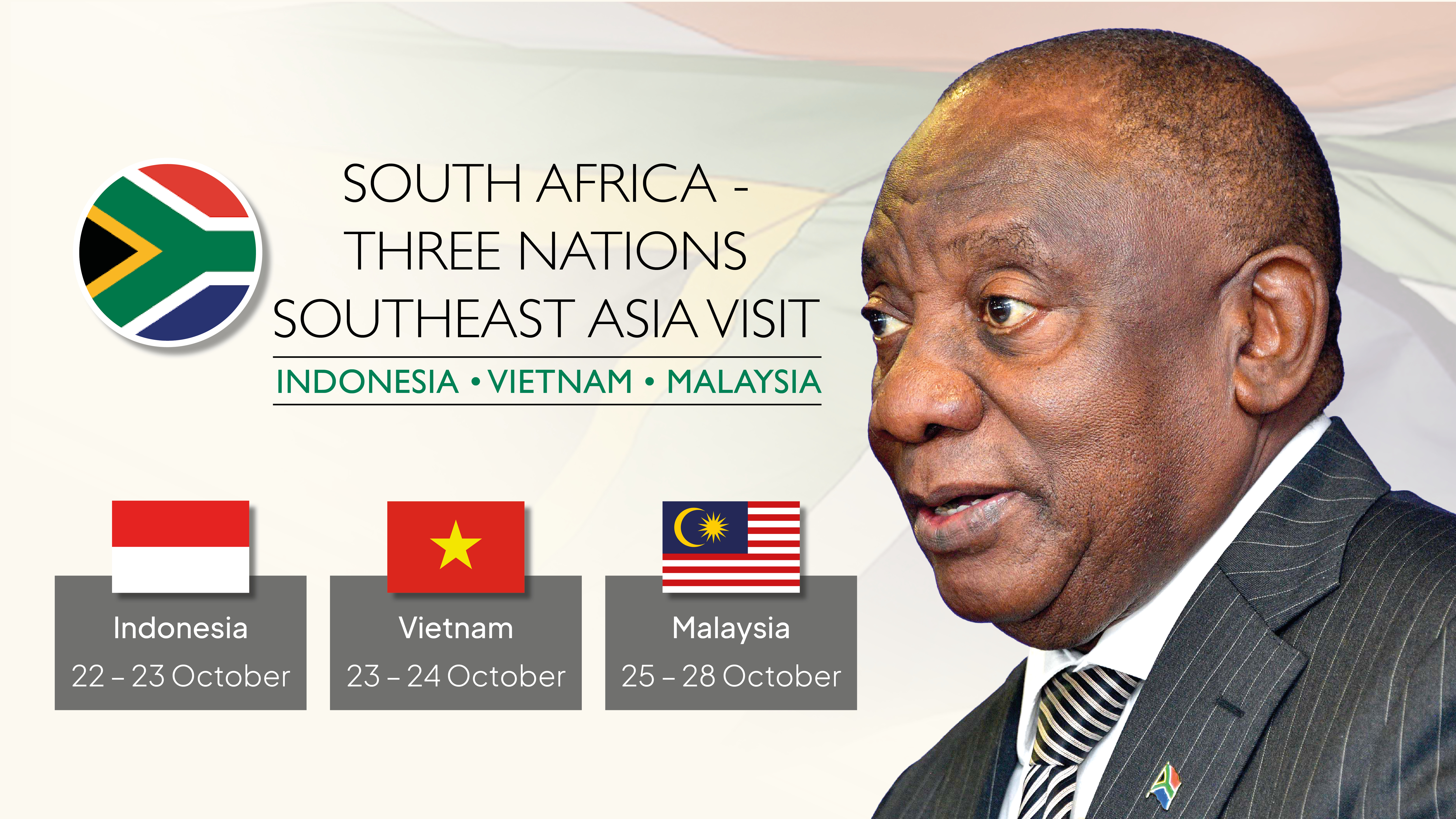 His Excellency President Cyril Ramaphosa's Media Wrap Up of the Three-Nation Visit To Southeast Asia