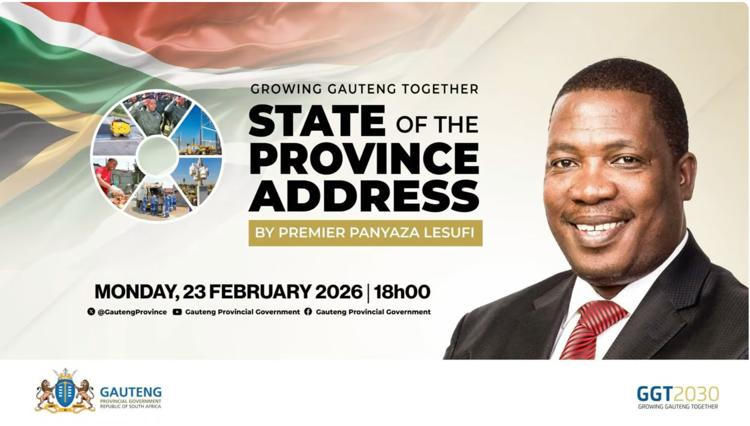Premier Panyaza Lesufi State of the Province Address (SOPA)