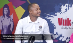 Vuk Talks Season 2 Episode 16 Gomolemo Motshwane