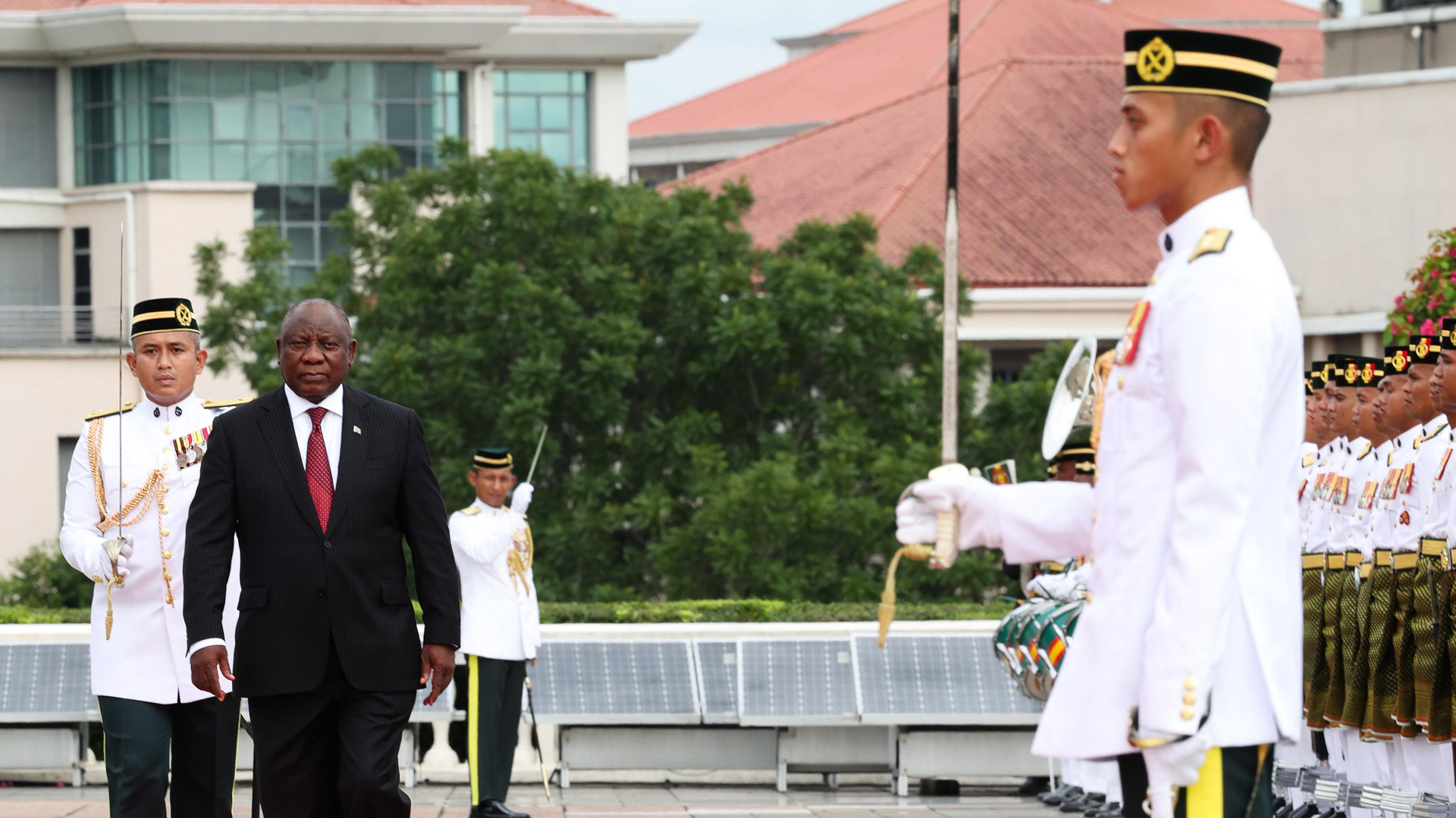Welcome Ceremony for H.E President Cyril Ramaphosa on occasion of his working visit to Malaysia