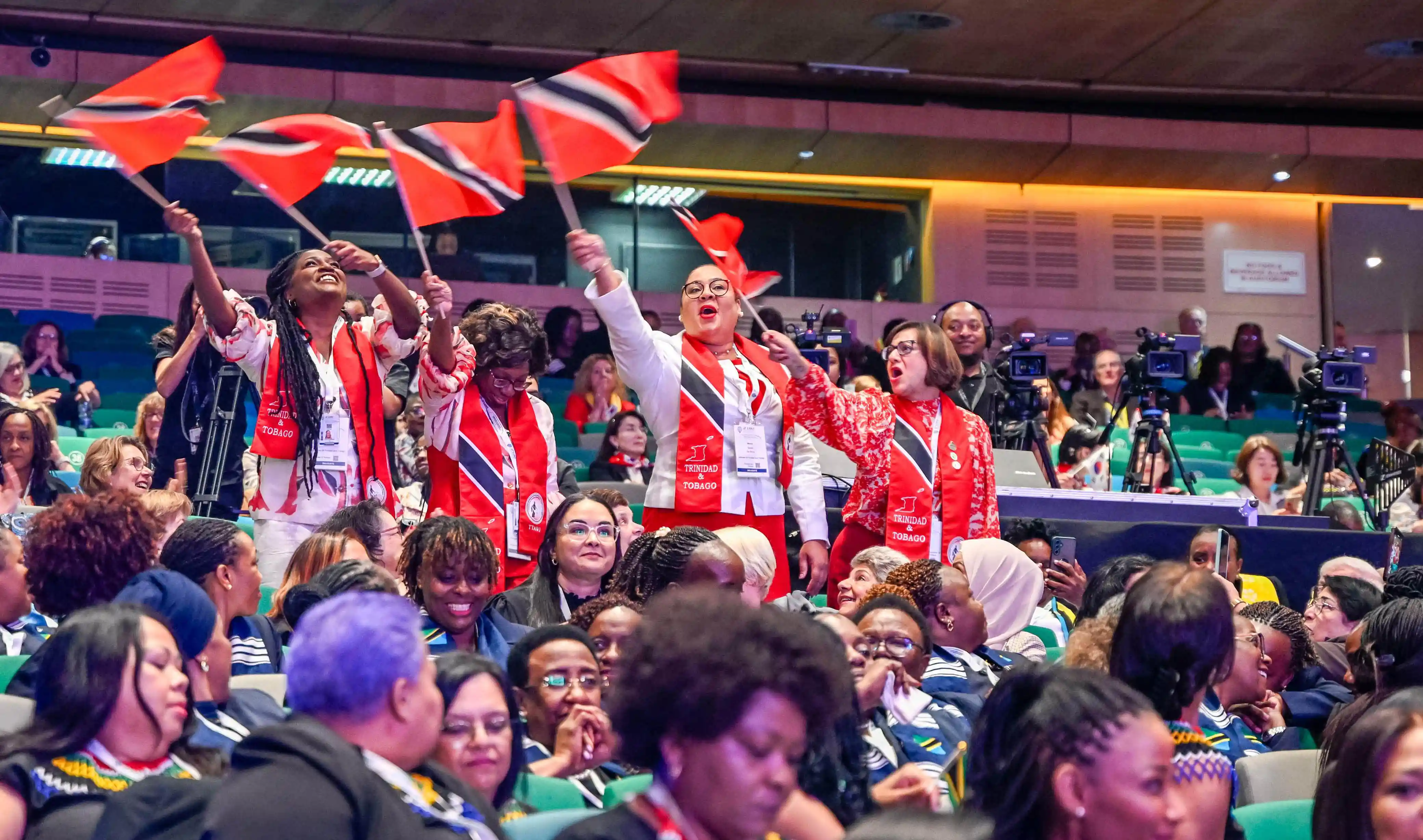 President Cyril Ramaphosa addresses the 17th IAWJ Biennial Women Judges Conference 2
