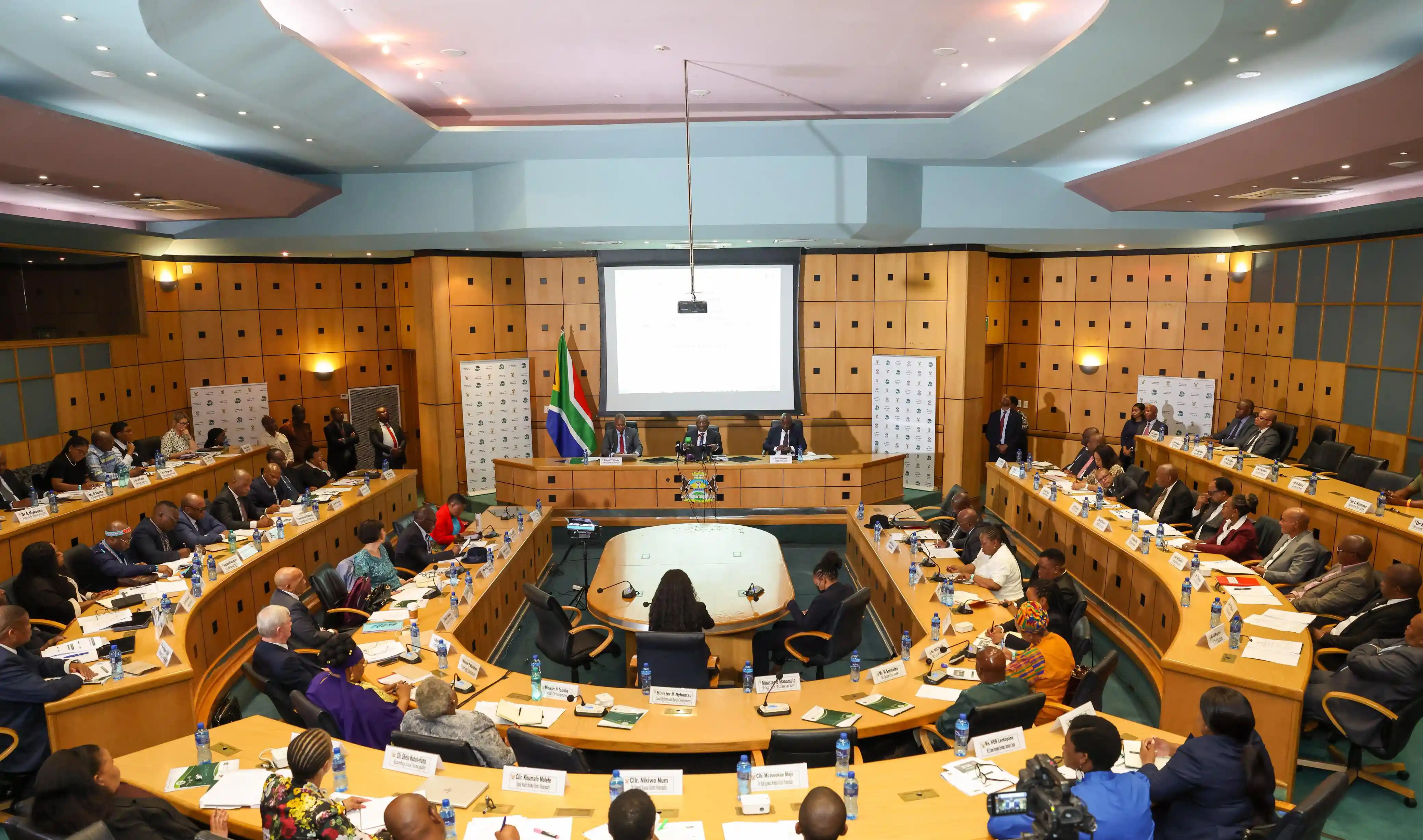 The President visit to North West Provincial Government